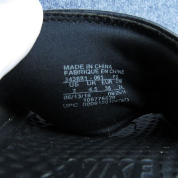 Nike Women Slide Sandal Shoes Size 7 Medium Black Synthetic‎ - Picture 7 of 10